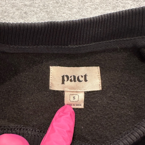 Pact Black Long-Sleeve Dress - Picture 3 of 7